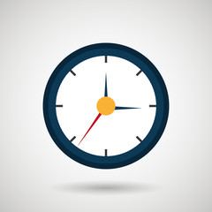 time flat icon design 