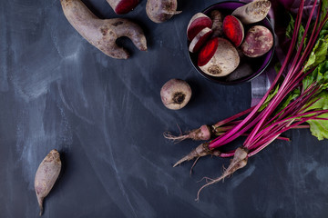 Beetroots in the bowl