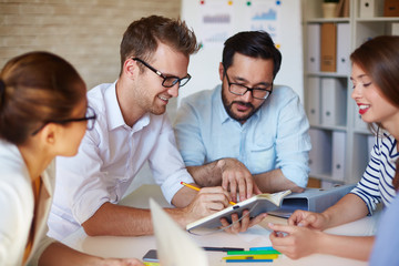 Obraz premium Reading business plan