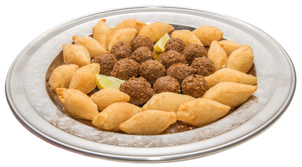 Mix of brazilian fried snacks
