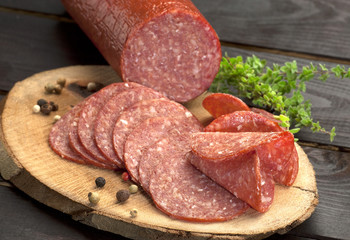 salami slices