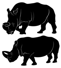 Fototapeta premium rhino