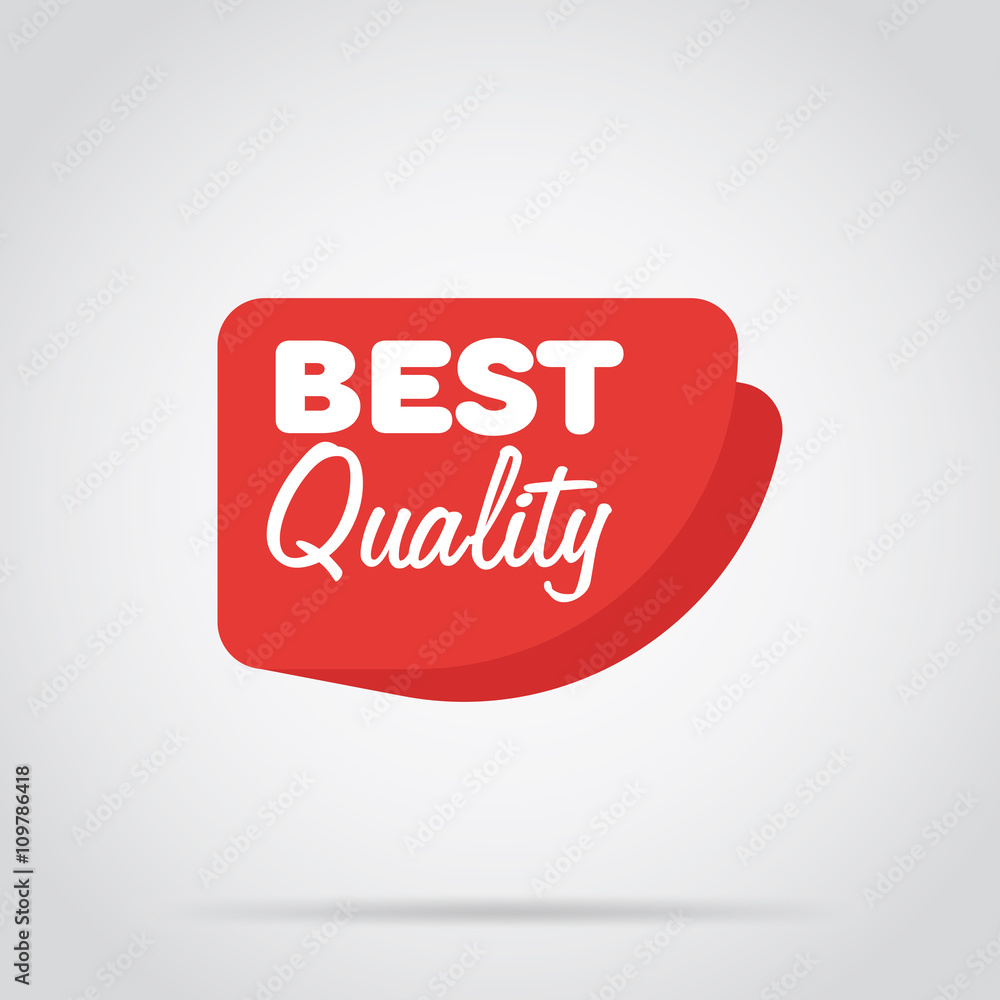 Canvas Prints badge isolated vector in flat design style. colorful abstract badge or label. best quality.