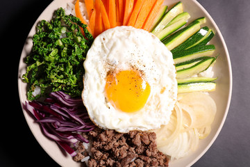 bibimbap korean food