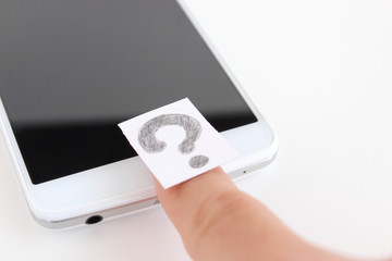 スマートフォンの操作