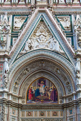 Obraz premium The Basilica di Santa Maria del Fiore in Florence, Italy