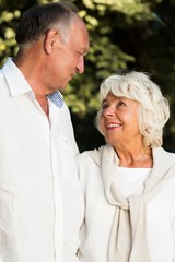 Senior couple in love