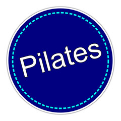 Pilates sticker