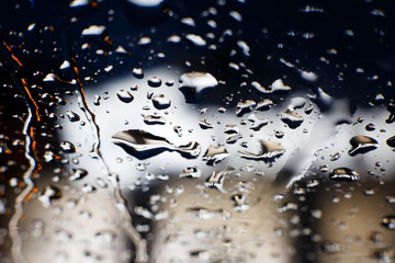 rain glass

