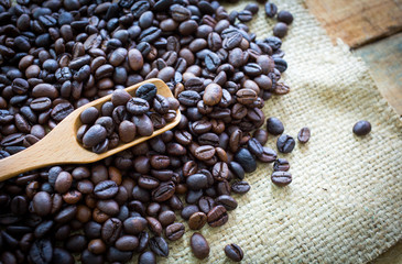 roasted coffee beans