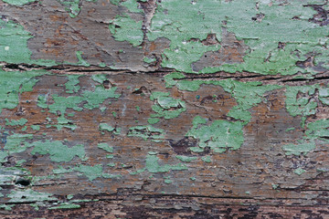 Peeling paint wooden background