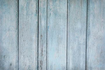 wooden planks, wooden background, blue