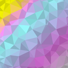 color Polygonal Mosaic Paper Background pattern crystal