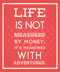 Inspirational text. Typographic design. , vector illustration