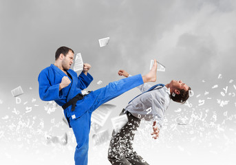 Battle of opponents