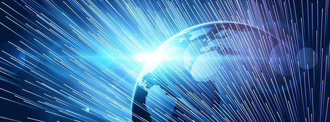 Fototapeta premium Planet Earth Abstract