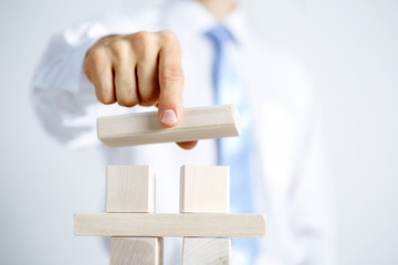Concept of business hierarchy and human resources