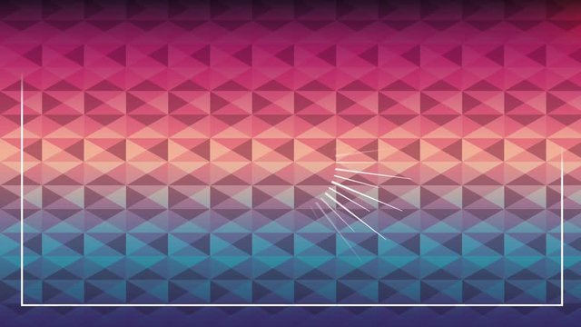 Colors and light geometric background, Video Animation