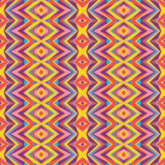 Geometric background - vector seamless pattern. Geometric seamless pattern. Ethnic textile vector baclground. Abstract seamless background. Boho fashion style.