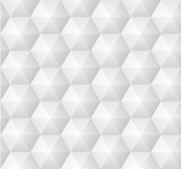 Modern geometric hexagonal vector seamless pattern - 109800609