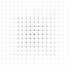 Vector seamless pattern simple rows of gray dots connected with - 109800621