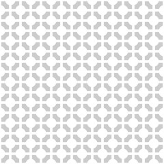Simple modern gray geometric texture - vector seamless pattern - 109800696