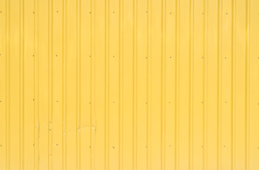 yellow steel wall