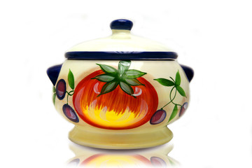 ceramica decorata da cucina