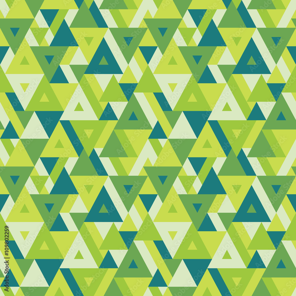 Aufkleber abstract geometric background - seamless vector pattern for presentation, booklet, website and other