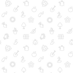 Vector gardening eco background