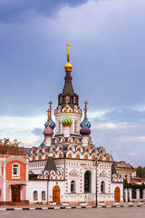 Fototapeta na wymiar church in saratov