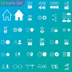 user interface icons © alekseyvanin
