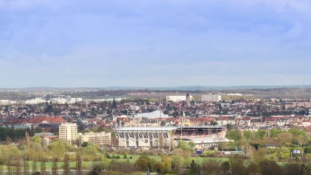 Stade Saint symphorien, Metz, timelapse