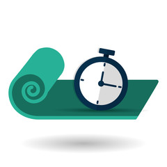 Healthy lifestyle design. fitness icon. Bodybuilding illustratio