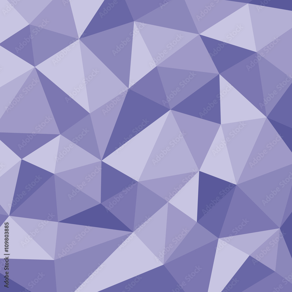 Aufkleber polygonal abstract background - vector pattern in violet color.