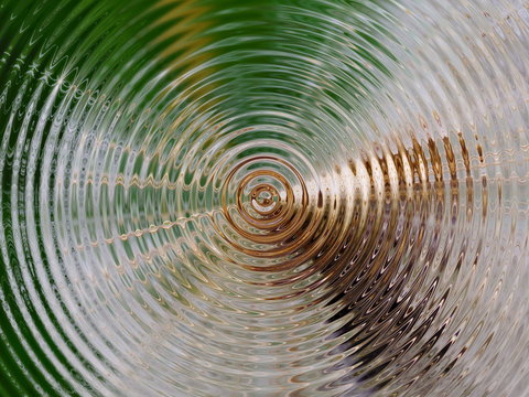 Green Natural 3D Harmony Background