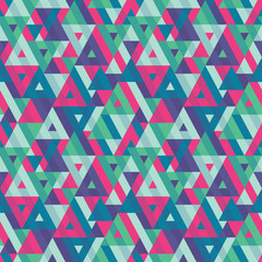 Abstract geometric background - seamless vector pattern for presentation, booklet, website and other design project. Seamless vector background. Triangles background.