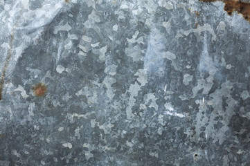 old rusty metal galvanized background peeled paint
