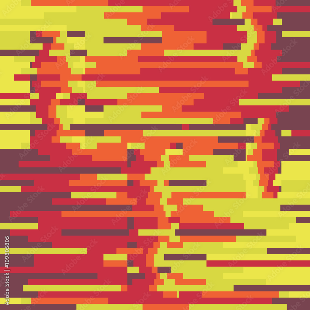 Aufkleber abstract background vector pattern in glitch style design for creative print poster, website, brochu