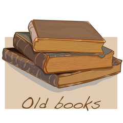 old book vintage vector