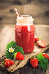 Strawberry smoothie