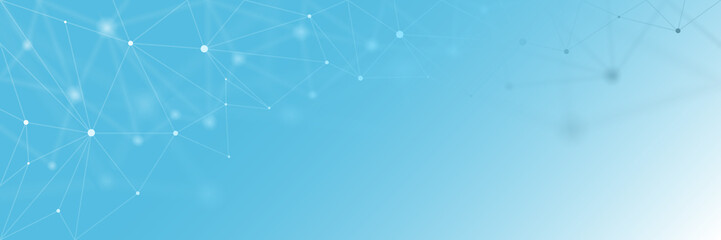 technology technical network banner background