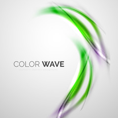 Shiny color wave