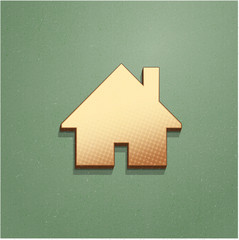 Ikona vintage z szumem i cieniem © vempireart