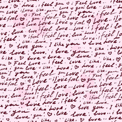 Seamless Text pattern