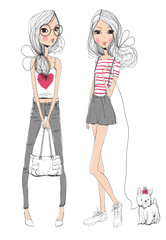 fashion illustration girls