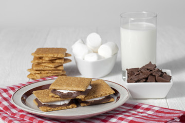 smores and s?mores ingredients