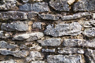 Close up of a stone wall