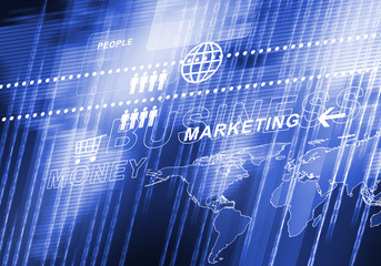 abstract business digital background