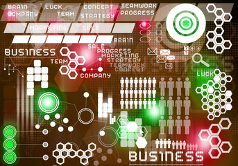 abstract business digital background